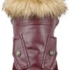 Waterproof Leather Dog Coats - ATUBAN Winter Puppy Jackets for Small to Medium Dogs - Image 2